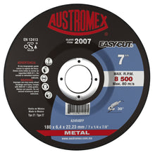 Disco Abrasivo Desbaste Metal Austromex 180 x 6.4 x 22.23 mm