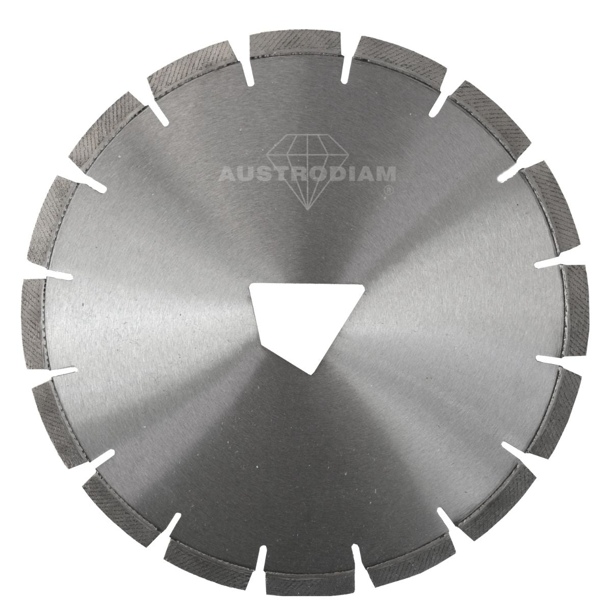 Disco Diamante Austrodiam 250x2.4xSCmm Corte Piso O Concreto Verde