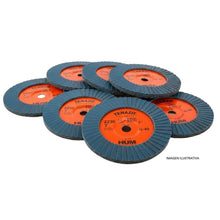 5pz Disco Laminado Tenazit 80 Grano Zirconio 178x22.23mm