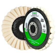 Disco Flap Felpa Tenazit 115x22.23mm Pulido 2324