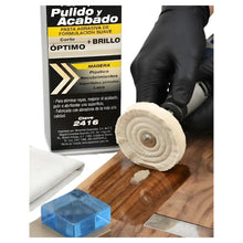 Pasta de pulido y acabado de madera y plástico