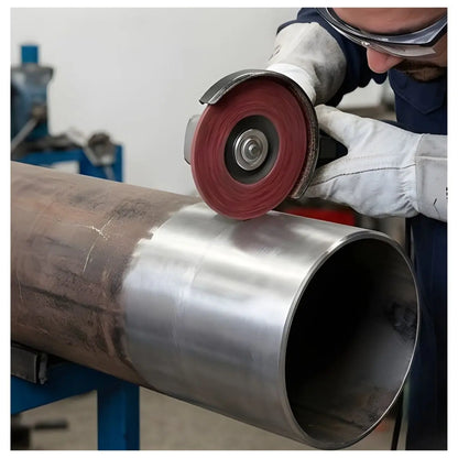 Rueda Fibra 598 Tenazit 4 1/2'' Super Limpieza Soldadura - Austrodiam - vista trasera