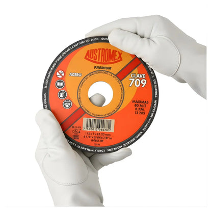 Disco Abrasivo Corte 709 Austromex 4-1/2'' Grano 46 Metal - Austrodiam - detalle