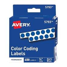 450 Etiquetas Redonda Avery Circular 6mm Permanente Codigo