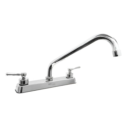 Mezcladora Fregadero Cromo 1/4 Vuelta Aquaway - AQUAWAY