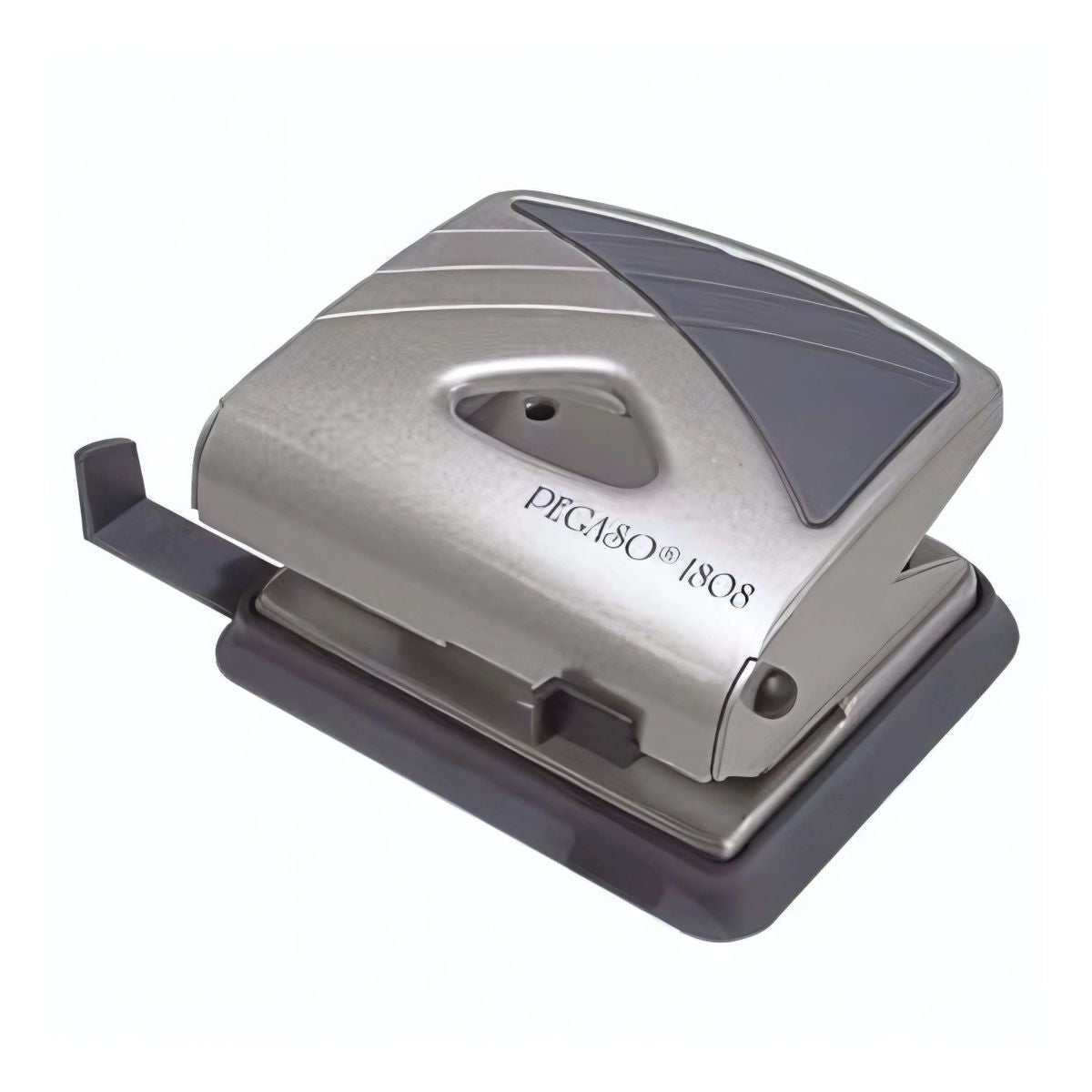 Perforadora Pegaso Mediana Metalica 8cms - 1808 /vc Color Gris