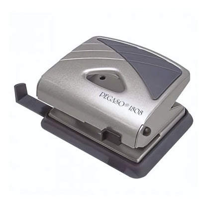 Perforadora Pegaso Mediana Metalica 8cms - 1808 /vc Color Gris