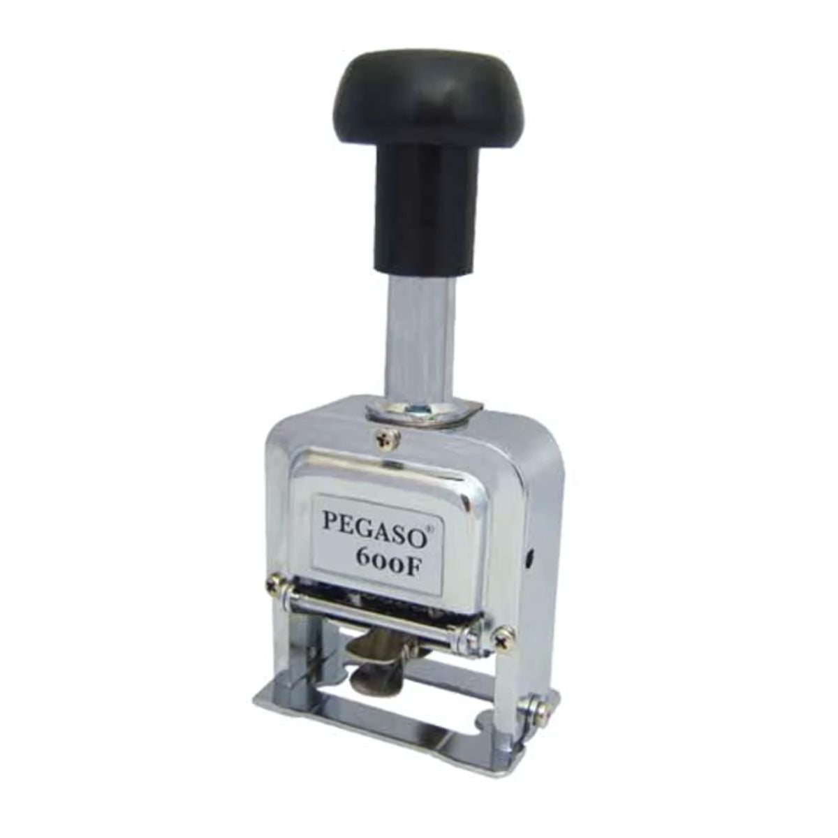 Foliador Metalico 6 Digitos Pegaso 600f Color Del Exterior Plateado