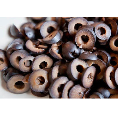 Aceituna Negra en Rodajas 345g - Aceitunas La casa del bacalao