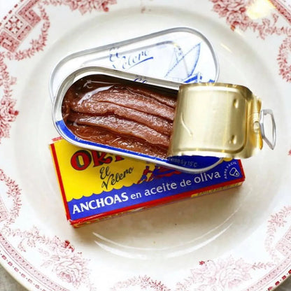 Anchoas en Aceite de Oliva 47.g - Latería Fina La casa del bacalao