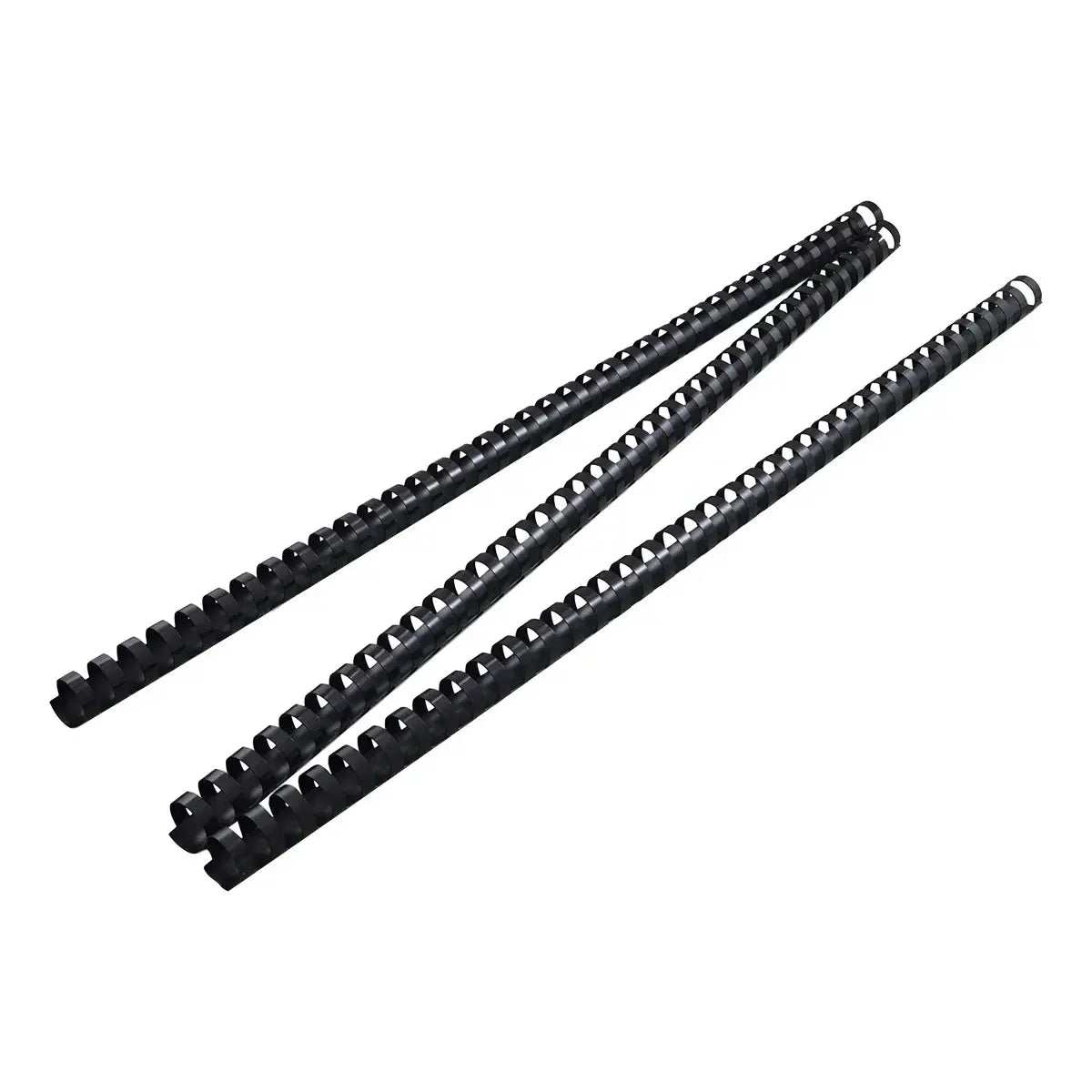 Arillo Plástico Cerlox Gbc M080490 3/4 Pulgadas 25 Piezas Color Negro GBC