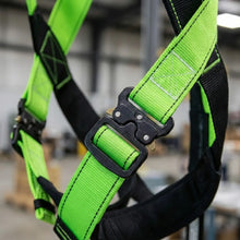 Arnes Contra Caida 1 Anillo Warthog Safety 5 Puntos Ajuste - Golden Eagle - vista trasera