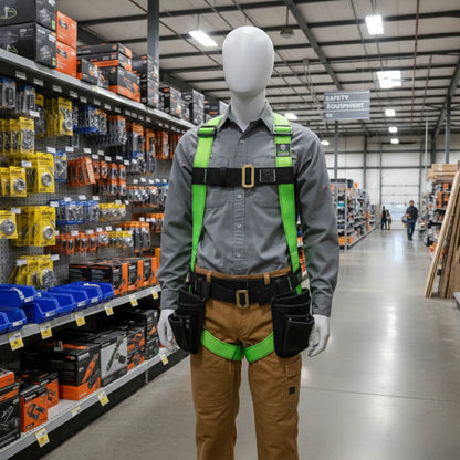 Arnes Contra Caida 1 Anillo Warthog Safety 5 Puntos Ajuste - Golden Eagle - empaque