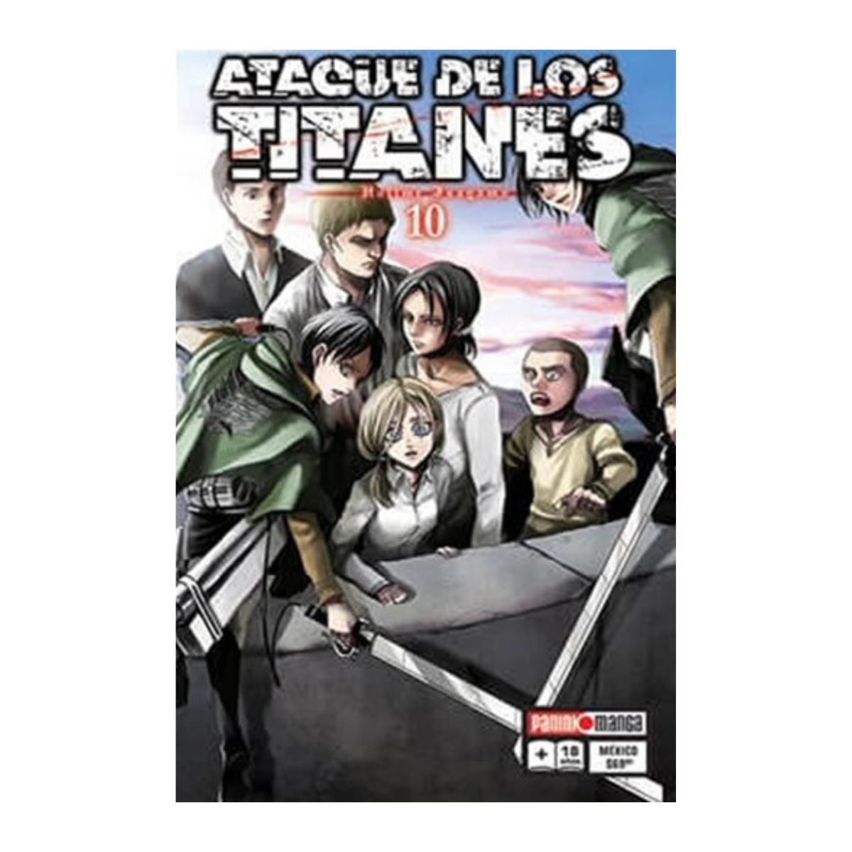 Ataque De Los Titanes Manga Panini Anime Tomo A Elegir