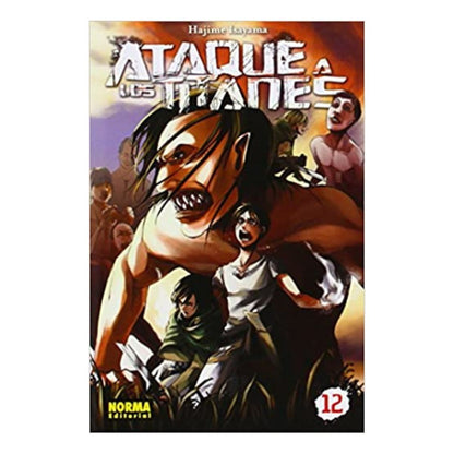 Ataque De Los Titanes Manga Panini Anime Tomo A Elegir