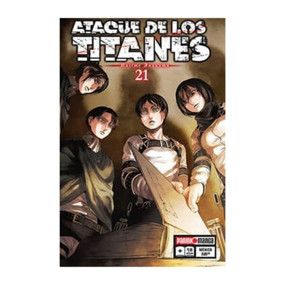 Ataque De Los Titanes Manga Panini Anime Tomo A Elegir