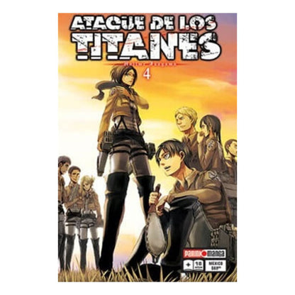 Ataque De Los Titanes Manga Panini Anime Tomo A Elegir