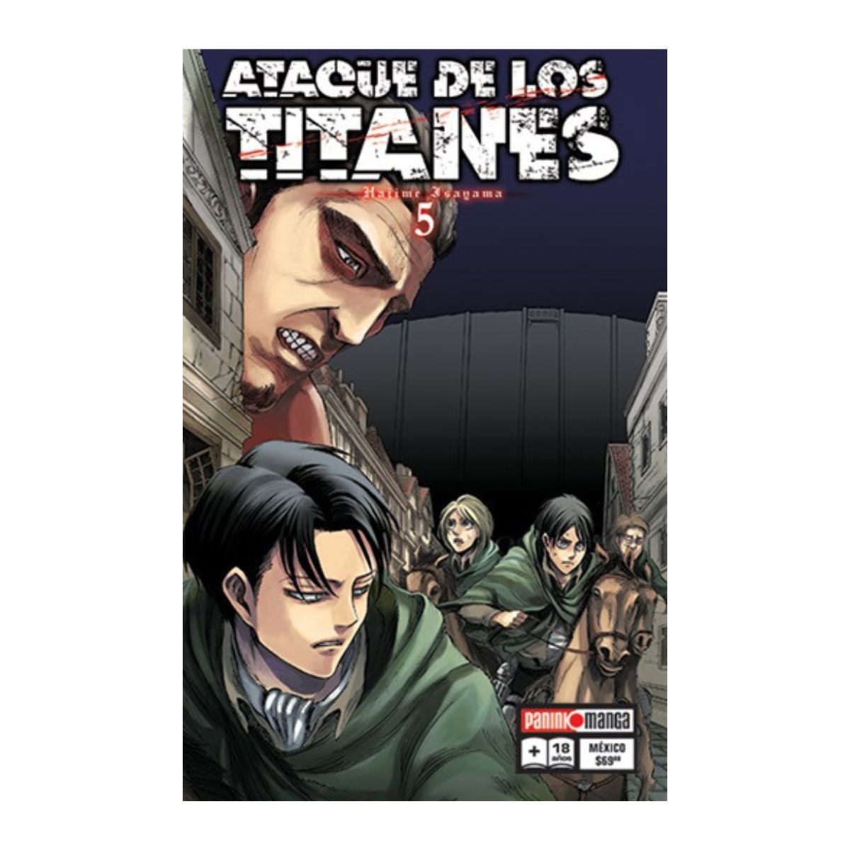 Ataque De Los Titanes Manga Panini Anime Tomo A Elegir