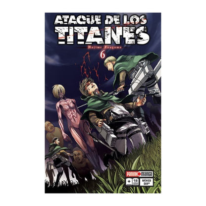 Ataque De Los Titanes Manga Panini Anime Tomo A Elegir