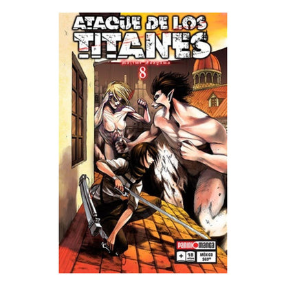 Ataque De Los Titanes Manga Panini Anime Tomo A Elegir