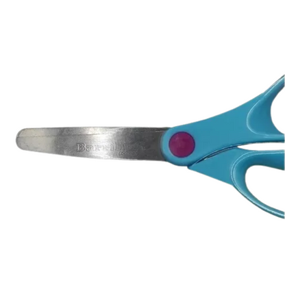 Tijera Escolar Barrilito B55m Punta Roma Acero Inoxidable Barrilito