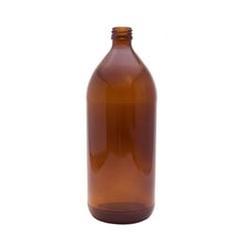 12pz Botella Vidrio Ámbar Cerveza 1 Litro Envasar Argos