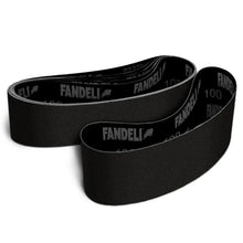 5 Pz Bandas Lija Vidrio Fandeli W98 Grano 100 Fandeli