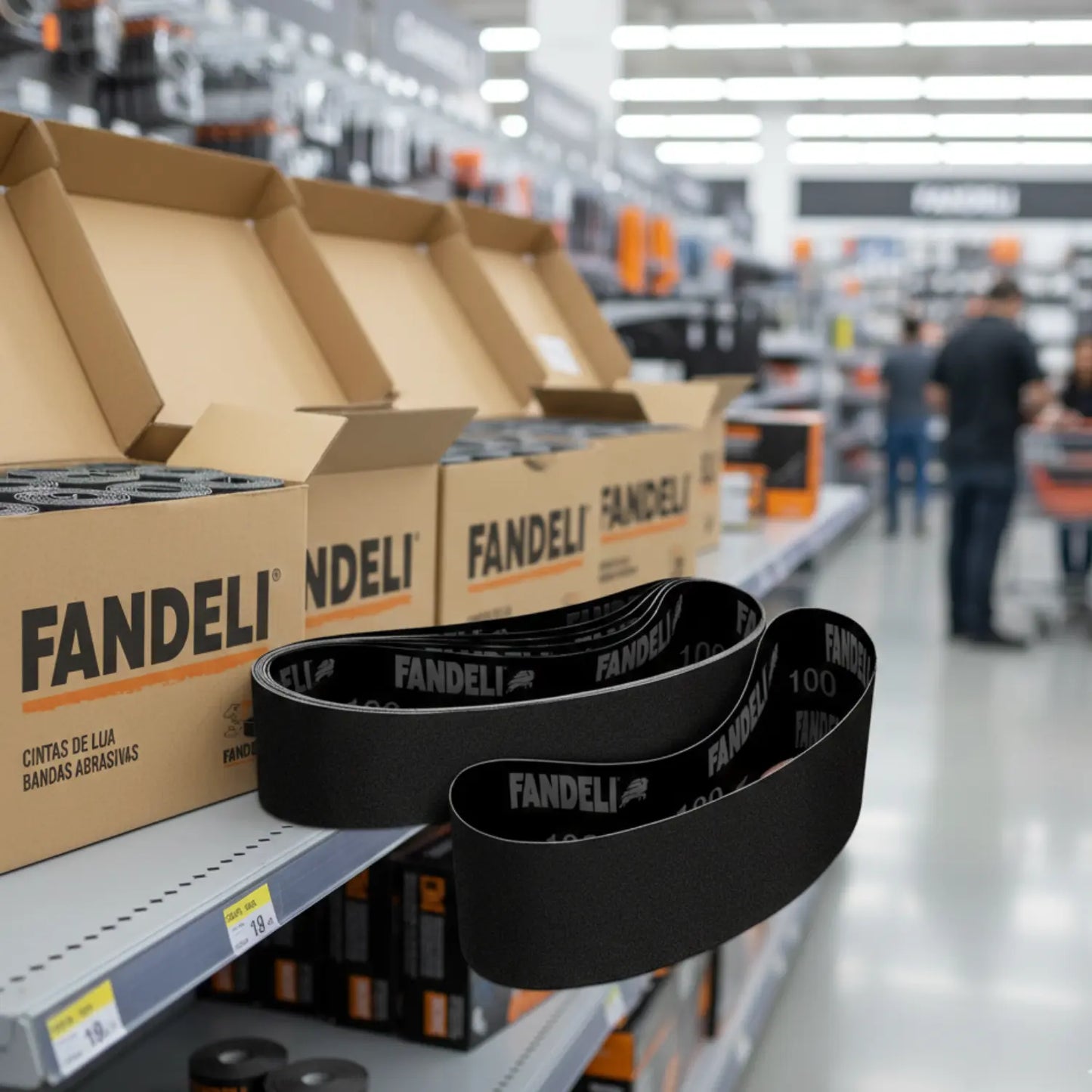 5 PZS BANDA W-98 220 FANDELI3 X 21 Pulgadas FANDELI - Fandeli - vista lateral