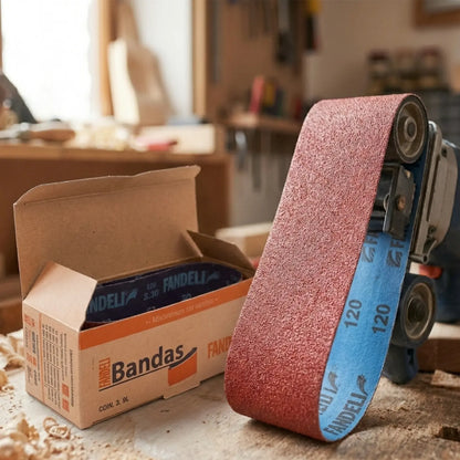 Mini Bandas de Lija 5 Pz X-86 120 Fandeli Fandeli