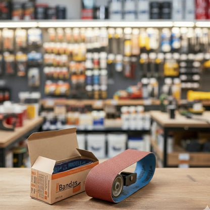 Mini Bandas de Lija 5 Pz X-86 120 Fandeli Fandeli