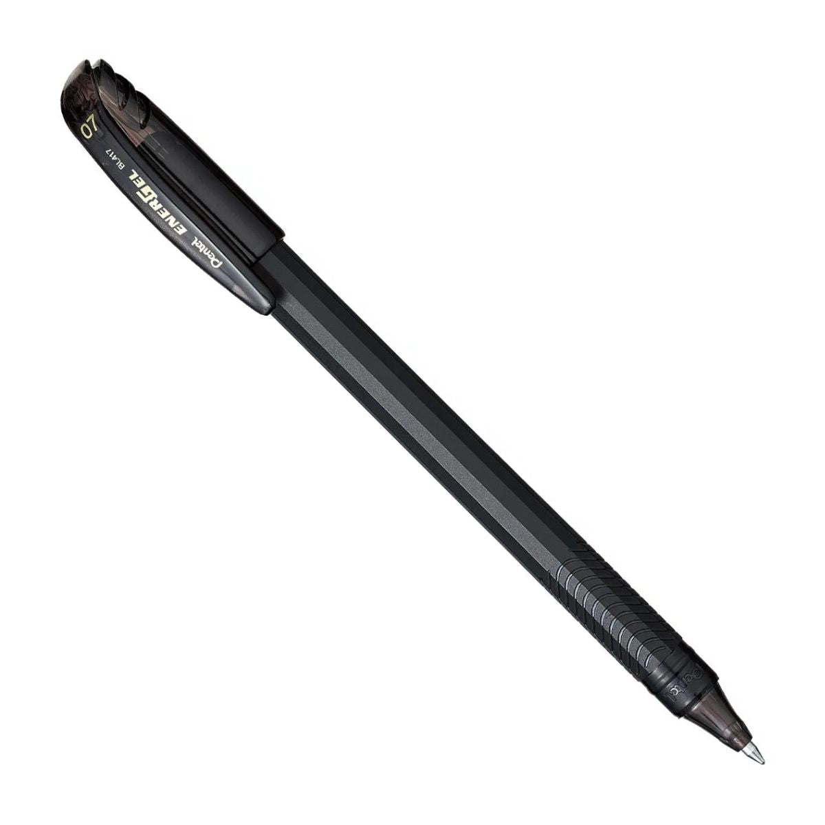 Bolígrafo Gel Pentel Energel Stick Tinta Negra 0.7mm Grip Color de la tinta Negro