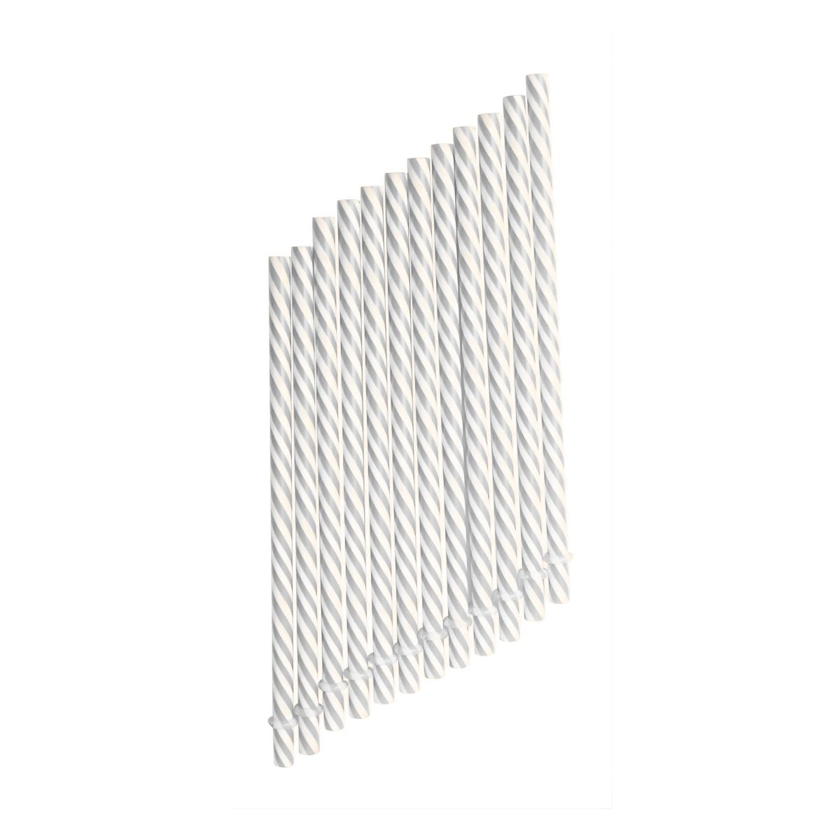 Popotes Mason Jar Colores Plástico Frasco Fiesta 12 Piezas