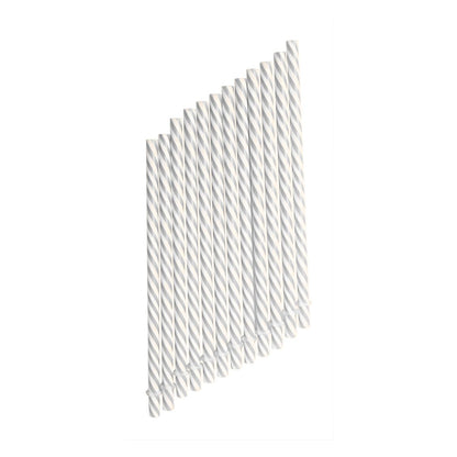 Popotes Mason Jar Colores Plástico Frasco Fiesta 12 Piezas