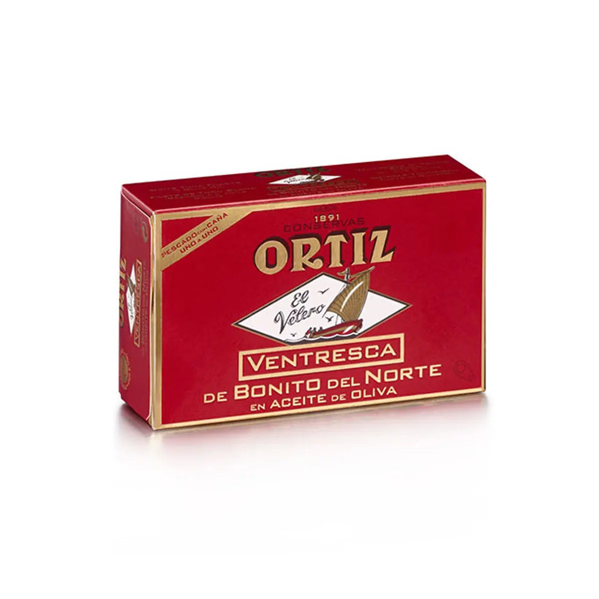 Atún Blanco (Ventresca de Bonito) en Aceite de Oliva 110g - Latería Fina La casa del bacalao