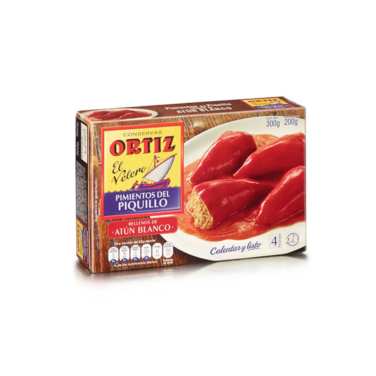 Pimientos del Piquillo Rellenos de Atún 330g - Latería Fina La casa del bacalao