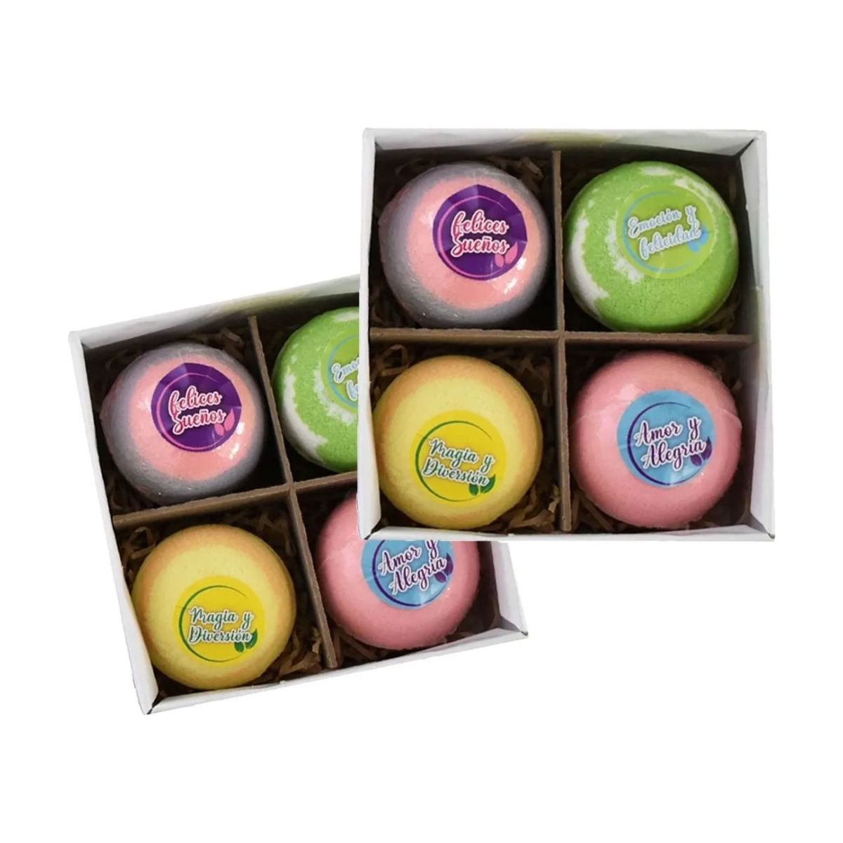 8pz Bombas Baño Bombatinas Aromáticas Efervescente