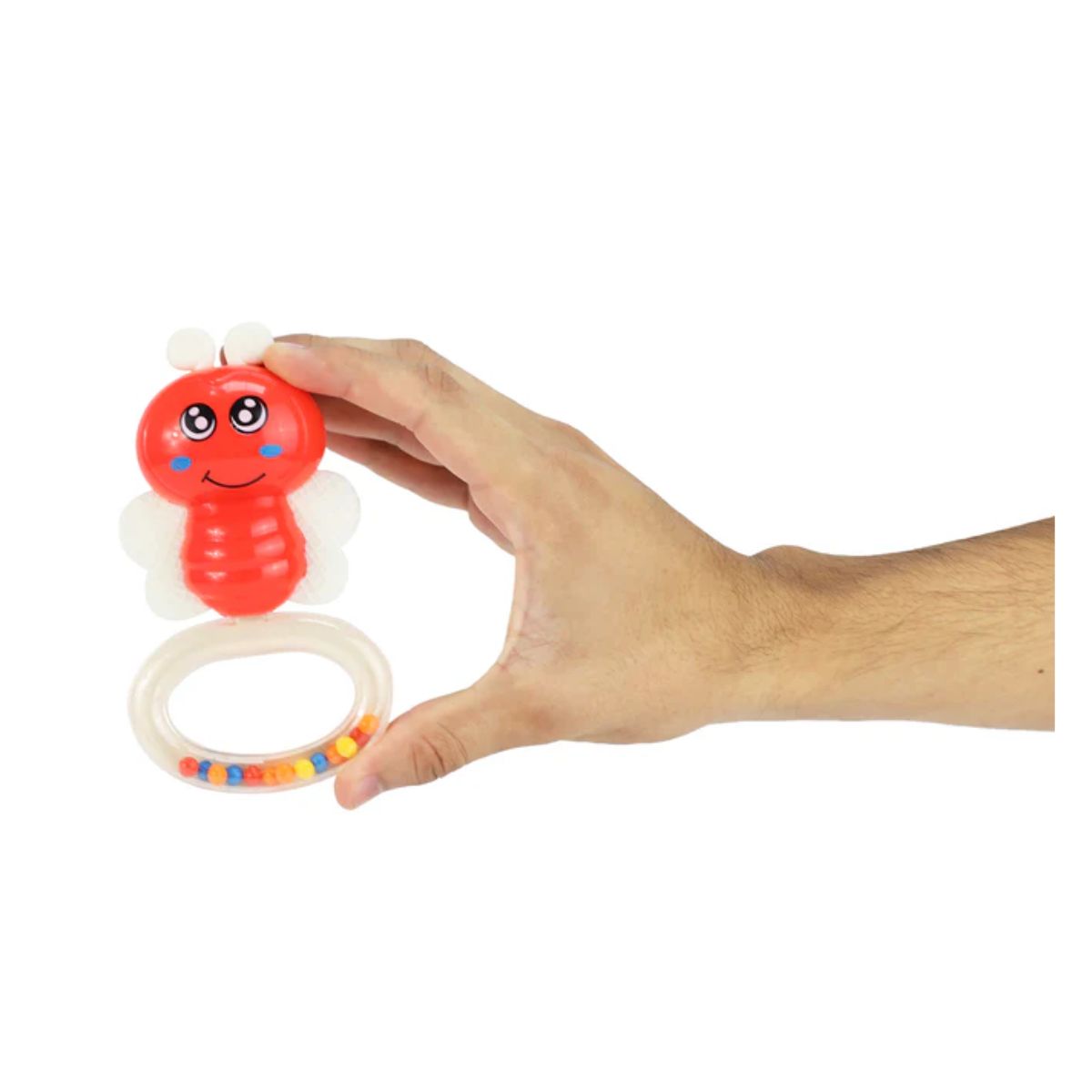 Set De Instrumentos Rítmicos Musicales Color Azul Y Rojo