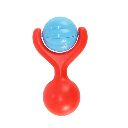 Set De Instrumentos Rítmicos Musicales Color Azul Y Rojo