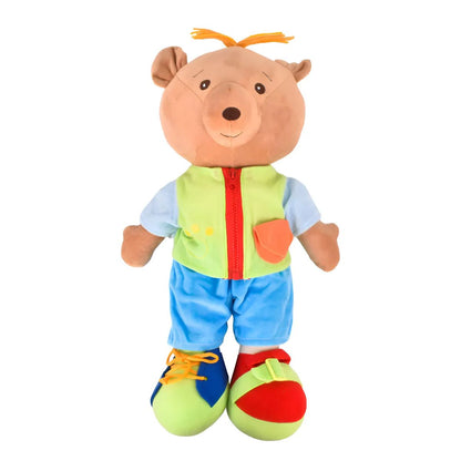 Peluche Lucas Oso Para Vestir Juguete Diako Café