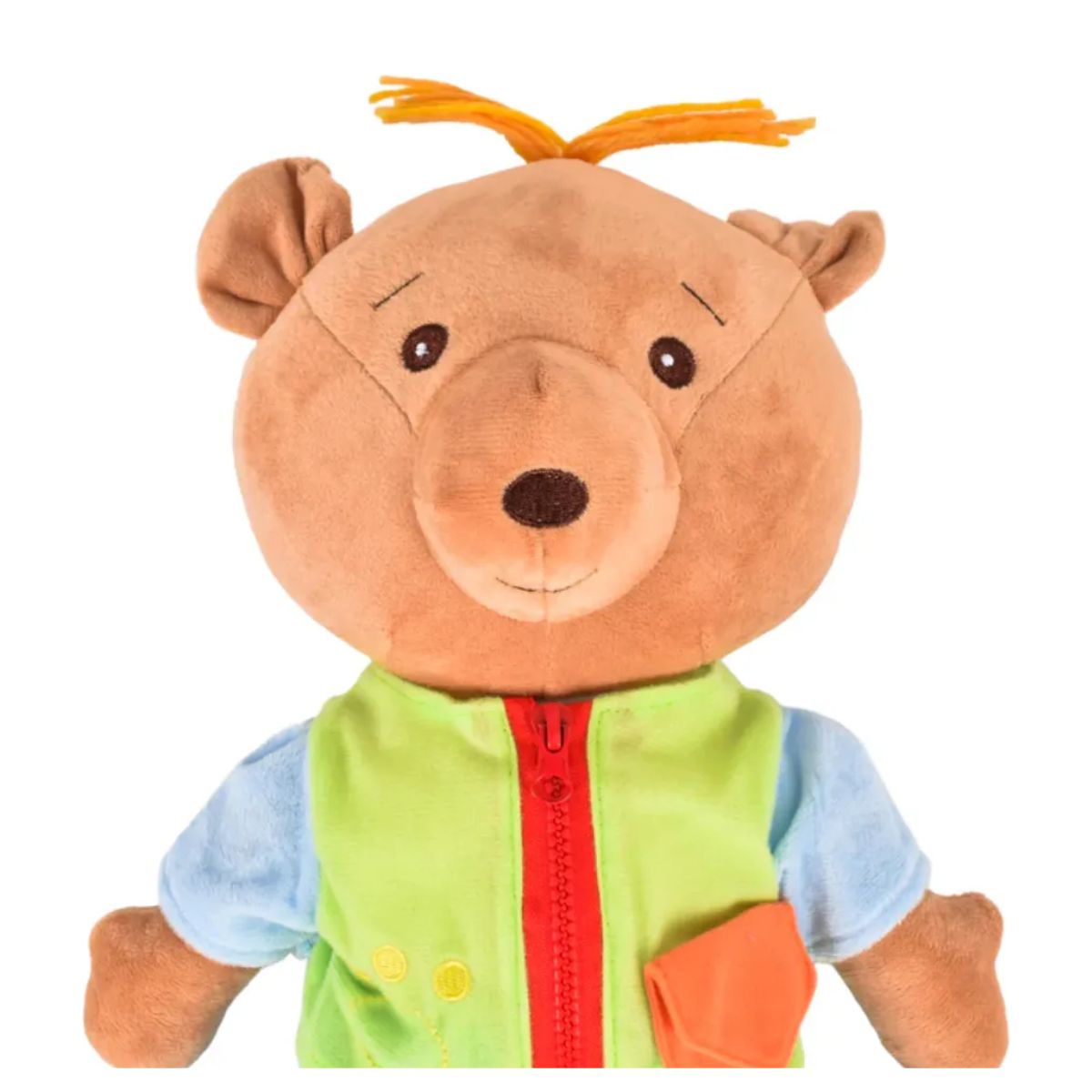 Peluche Lucas Oso Para Vestir Juguete Diako Café