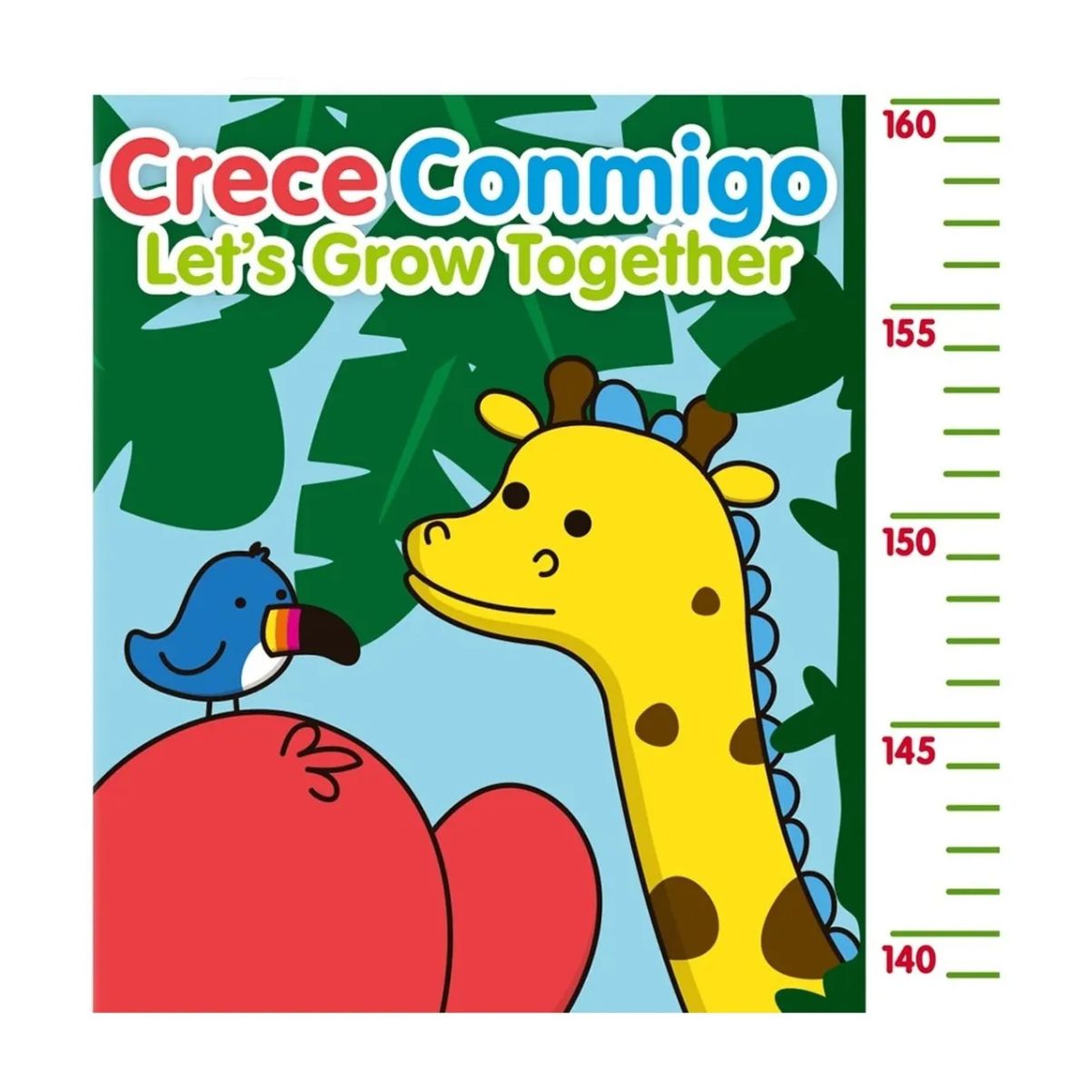 Lámina Educativa Crecimiento Selva Doble Vista Diako