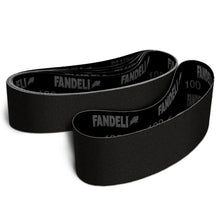 10 Pz Bandas Lija Fandeli W 98 Grano 100 Fandeli