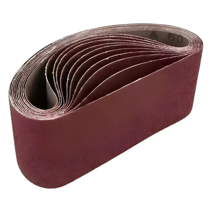 Pack 10 Bandas Lija Fandeli X86 Grano 50 Madera Metal INNER - Fandeli - detalle