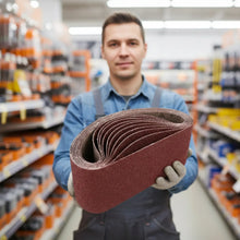 Pack 5 Bandas Lija Fandeli Grano 120 Madera Metal Fandeli