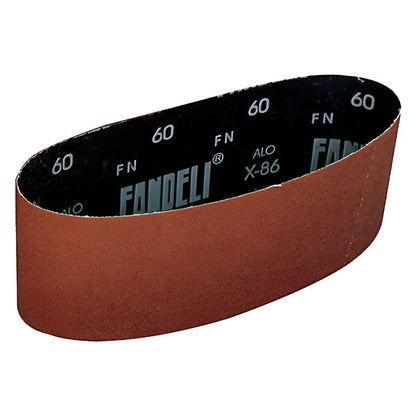 Pack 5 Bandas Lija Fandeli Grano 80 Madera Metal Fandeli