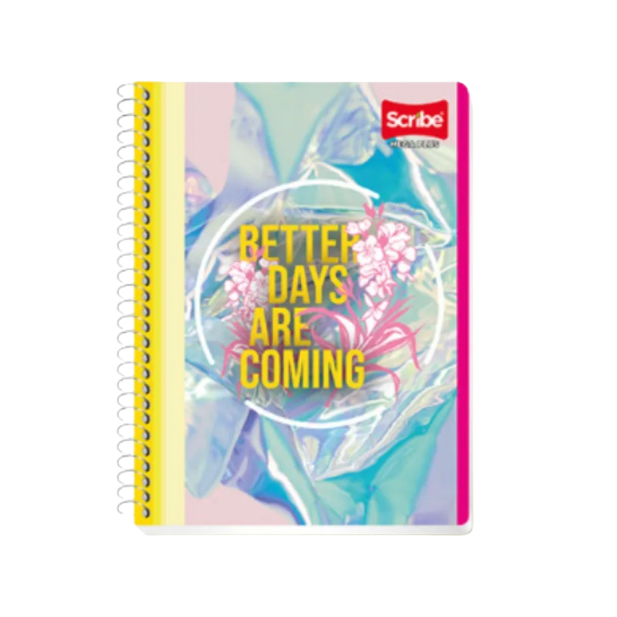 Cuaderno Profesional Scribe Espiral Cuadro Grande 100h Diseños