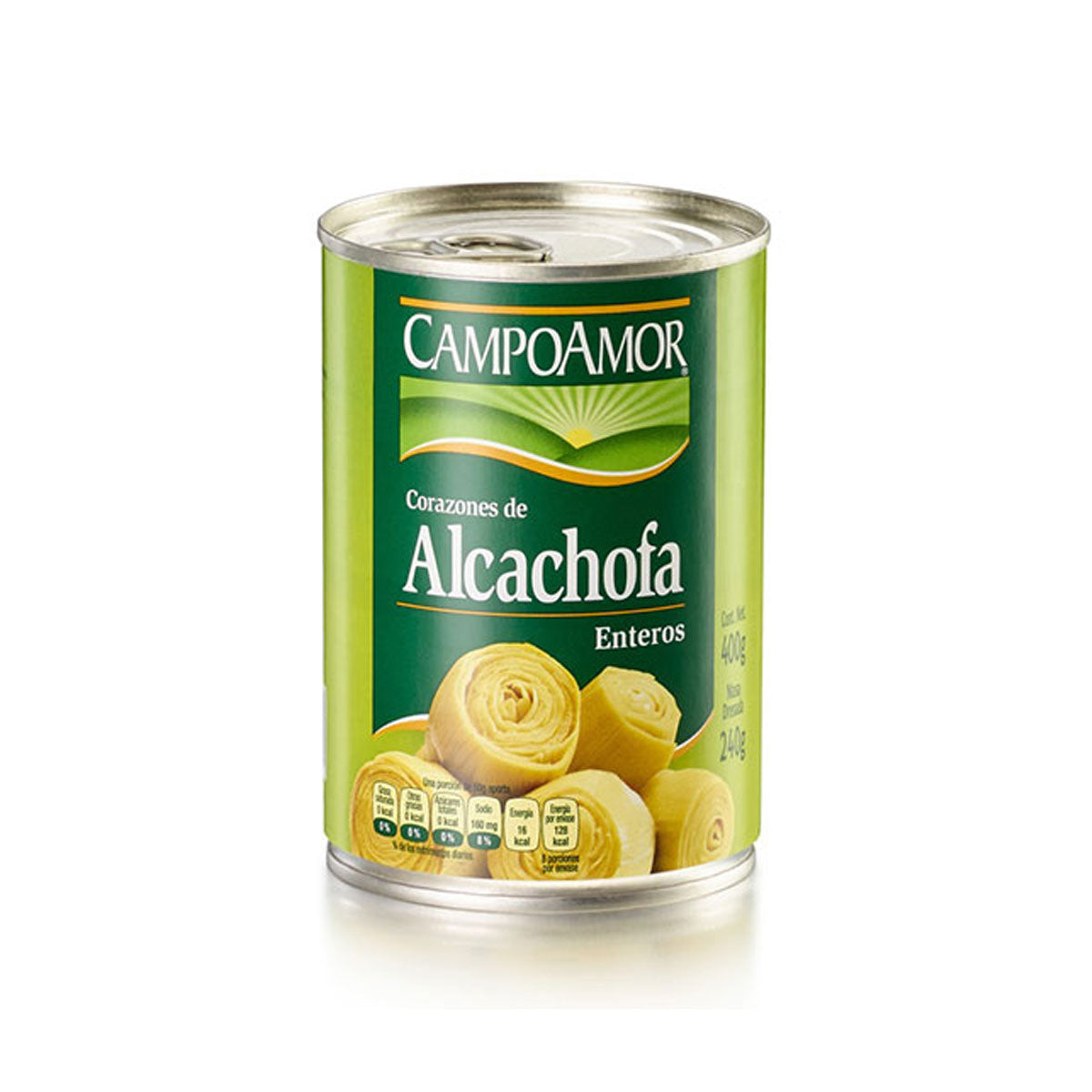 Corazón de Alcachofa 410g - Enlatados y Conservas La casa del bacalao