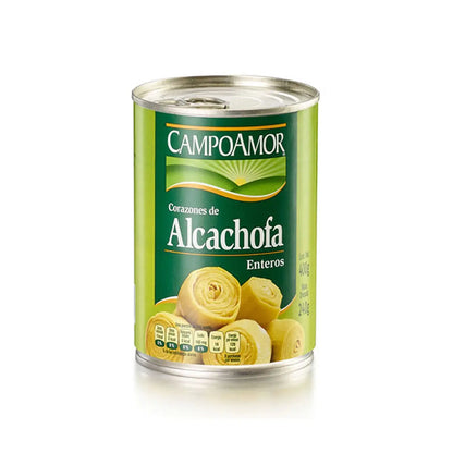 Corazón de Alcachofa 410g - campoamor - vista lateral