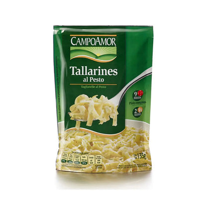 Tallarines al Pesto 135g - campoamor - vista lateral