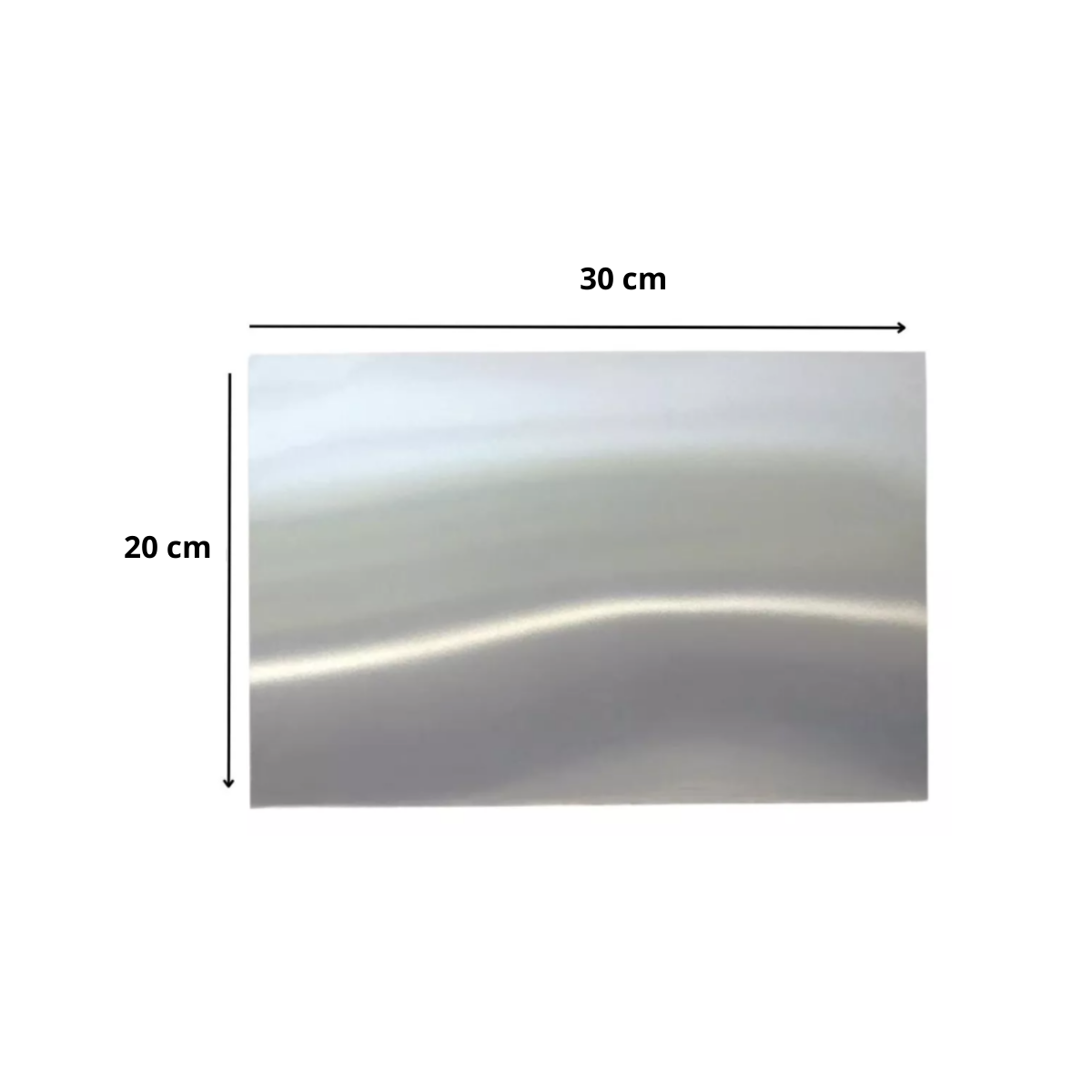 5 Pz Lamina Aluminio 20 X 30 Cm Sublimar Color Make